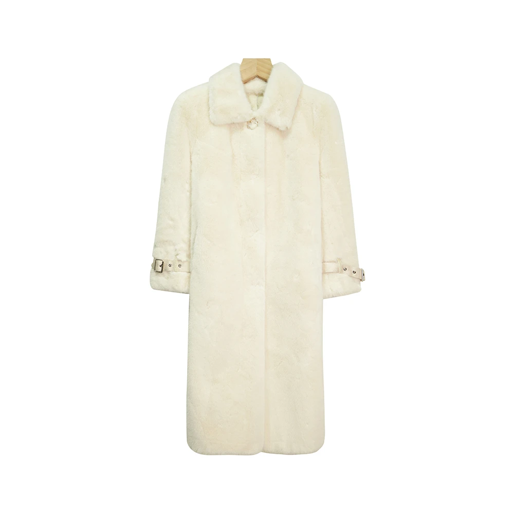 X24218高奢复古温柔风立领外套3D