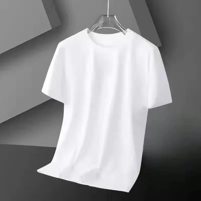 【沐瑶同款赠冰冰袜】修身T恤男短袖