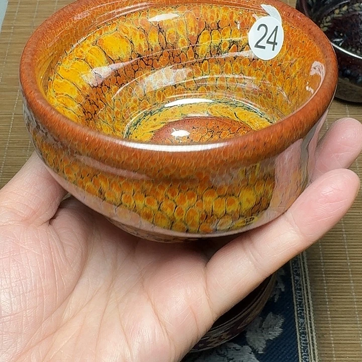 茶盏24 坚记茶盏摆件