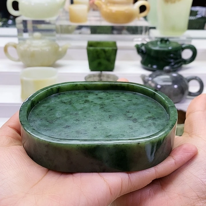 未镶嵌和田玉挂件壶承