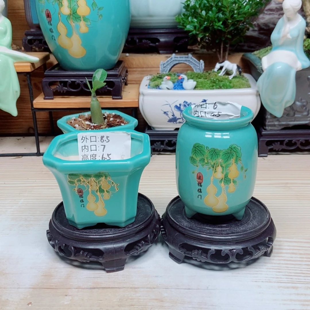 紫砂花盆陶瓷花盆陶瓷艺术