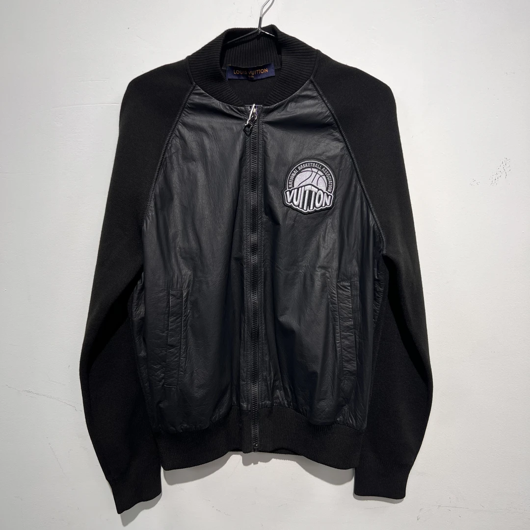 99新 LouisVuitton/路易威登 99新带吊Lv华夫格拼皮外套 尺码：S