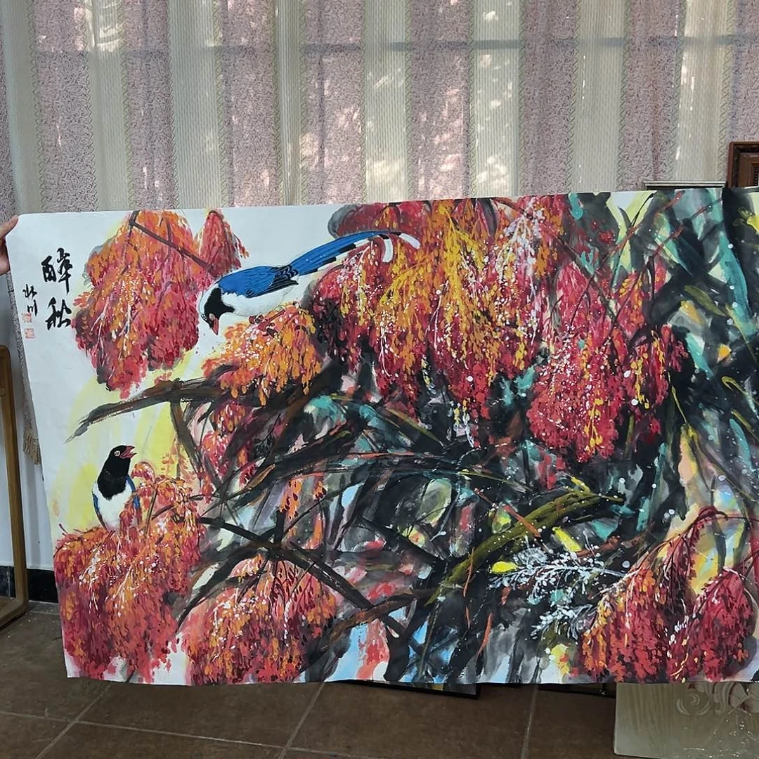 书法lxg老师亲笔手绘