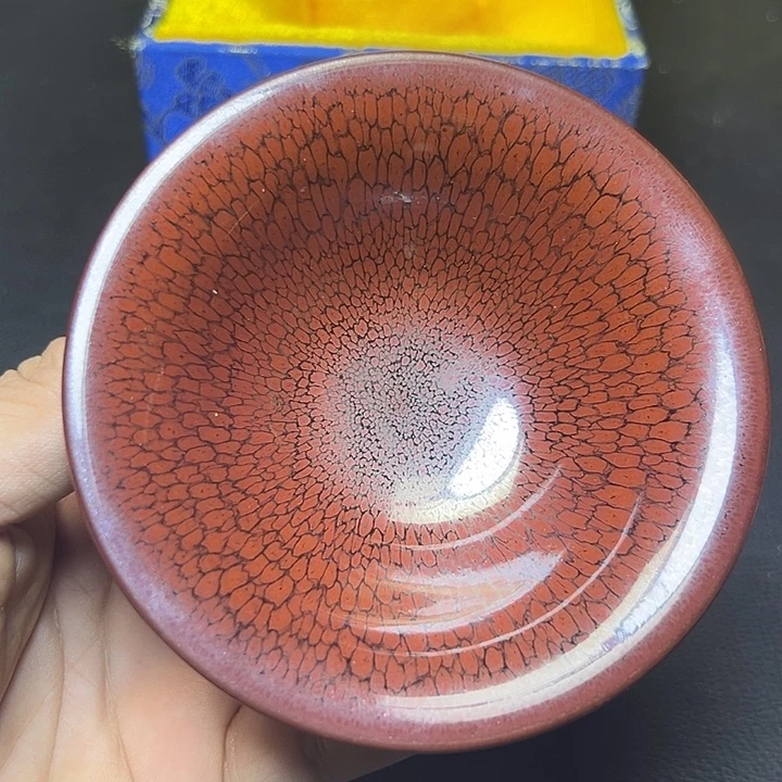 随***风茶盏建盏红鹧鸪斑000