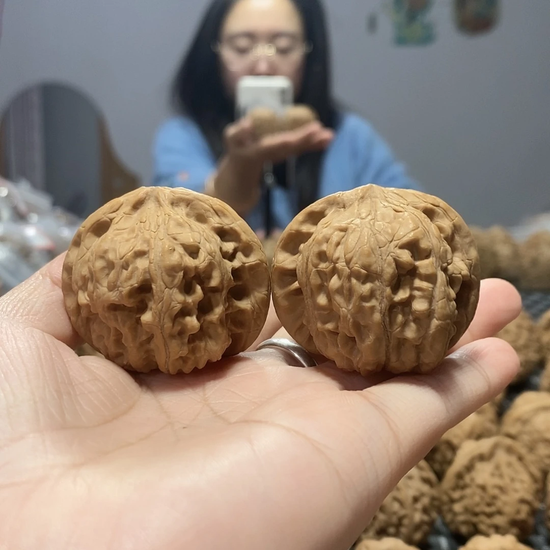 桃核吊坠 饕餮 42