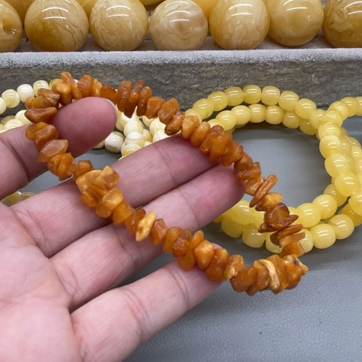 琥珀未镶嵌裸石蜜蜡