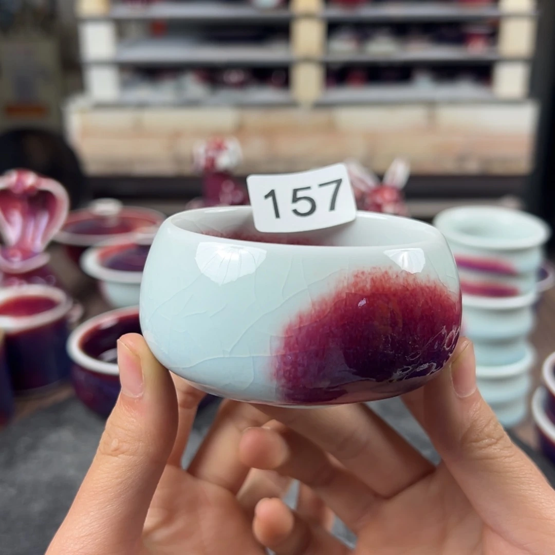 瓷片全品无暇主人杯