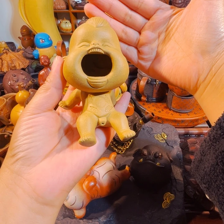 茶壶拼配泥纯手工制作过程就是