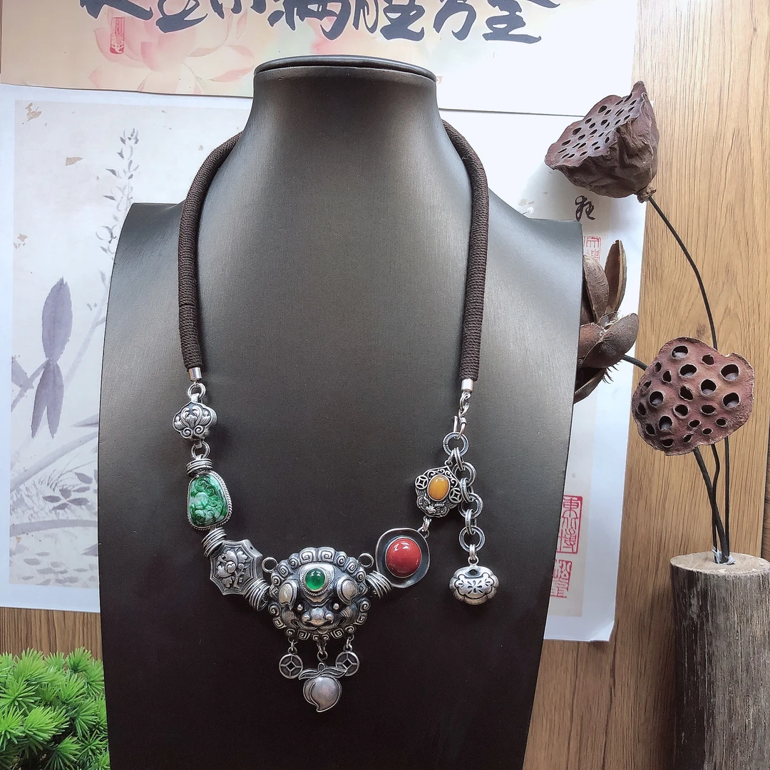 925银手链 银手链复古做旧个性素款