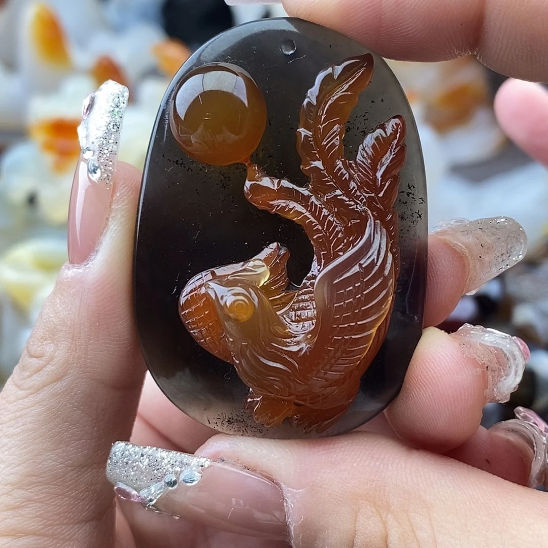 玛瑙/玉髓未镶嵌颈饰