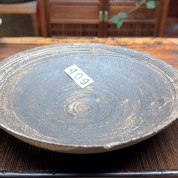 纯手工制作粗陶茶具