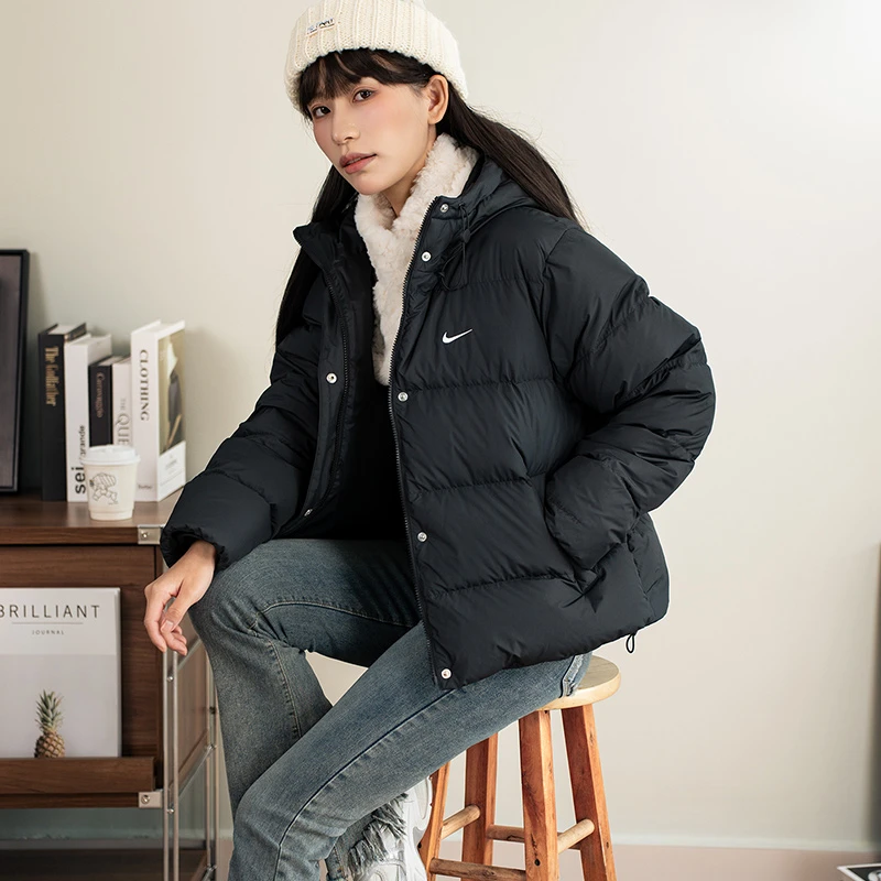 【冬日穿搭】NIKE耐克羽绒服女装冬季新款保暖运动休闲棉羽IH0728