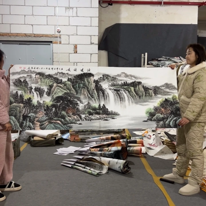 这个是手绘画的图啊我要看一下