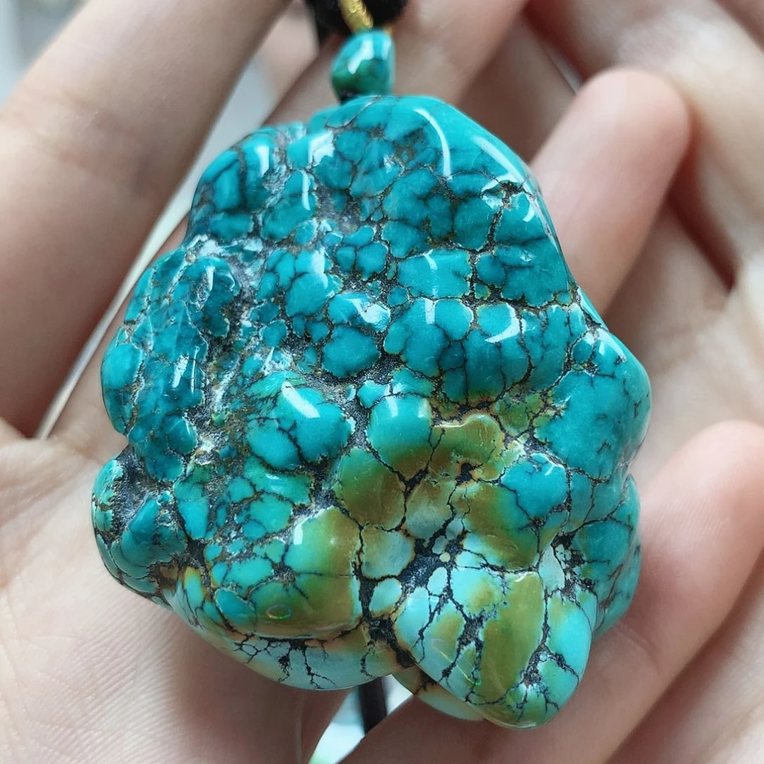 未镶嵌绿松石珠宝奇石