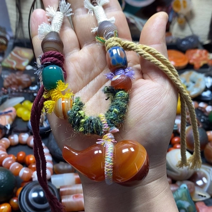 玛瑙/玉髓未镶嵌颈饰