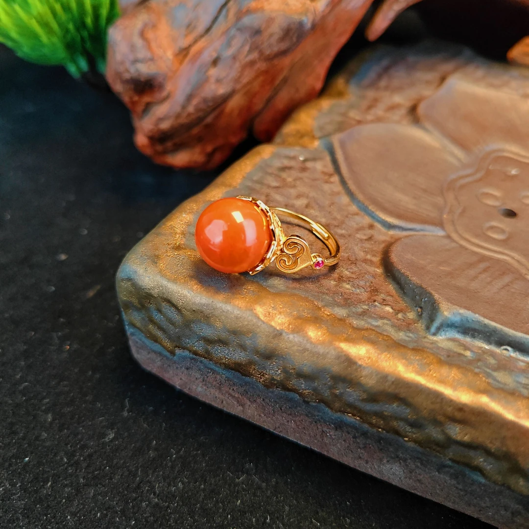 南红戒指【5811VM】