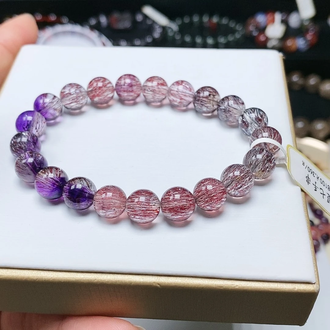 水晶手串未镶嵌超七