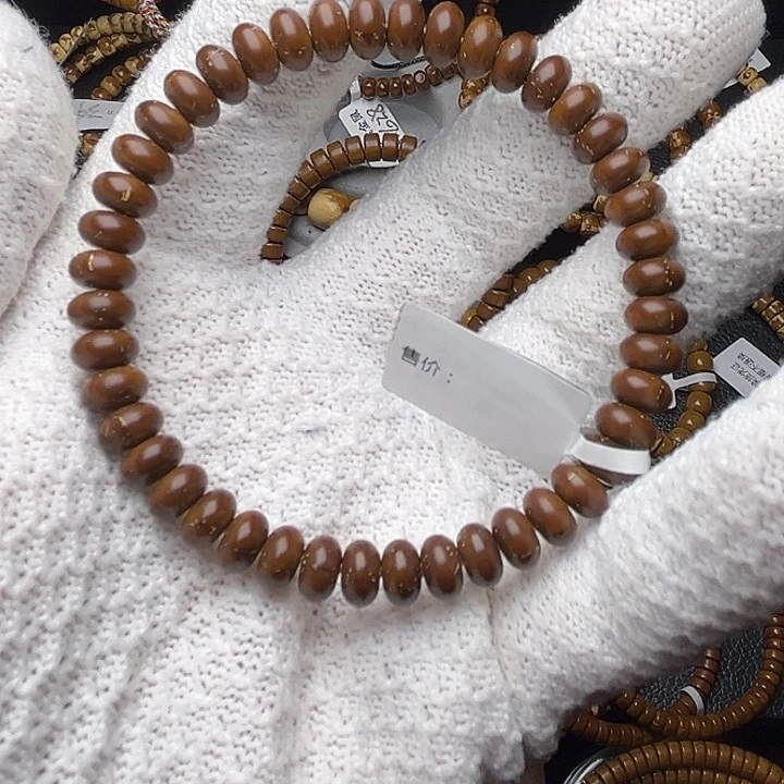 手串紫金鼠纯肉鼠尖算盘咖皮老料8尺精工暴力归圆