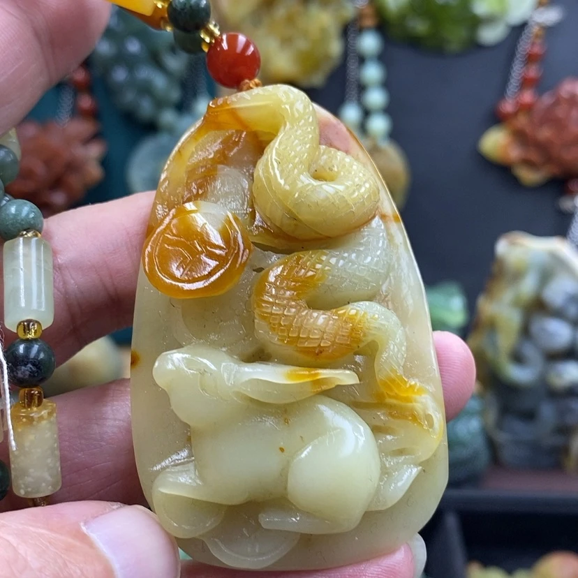 【闪购商品】未镶嵌岫玉吊坠