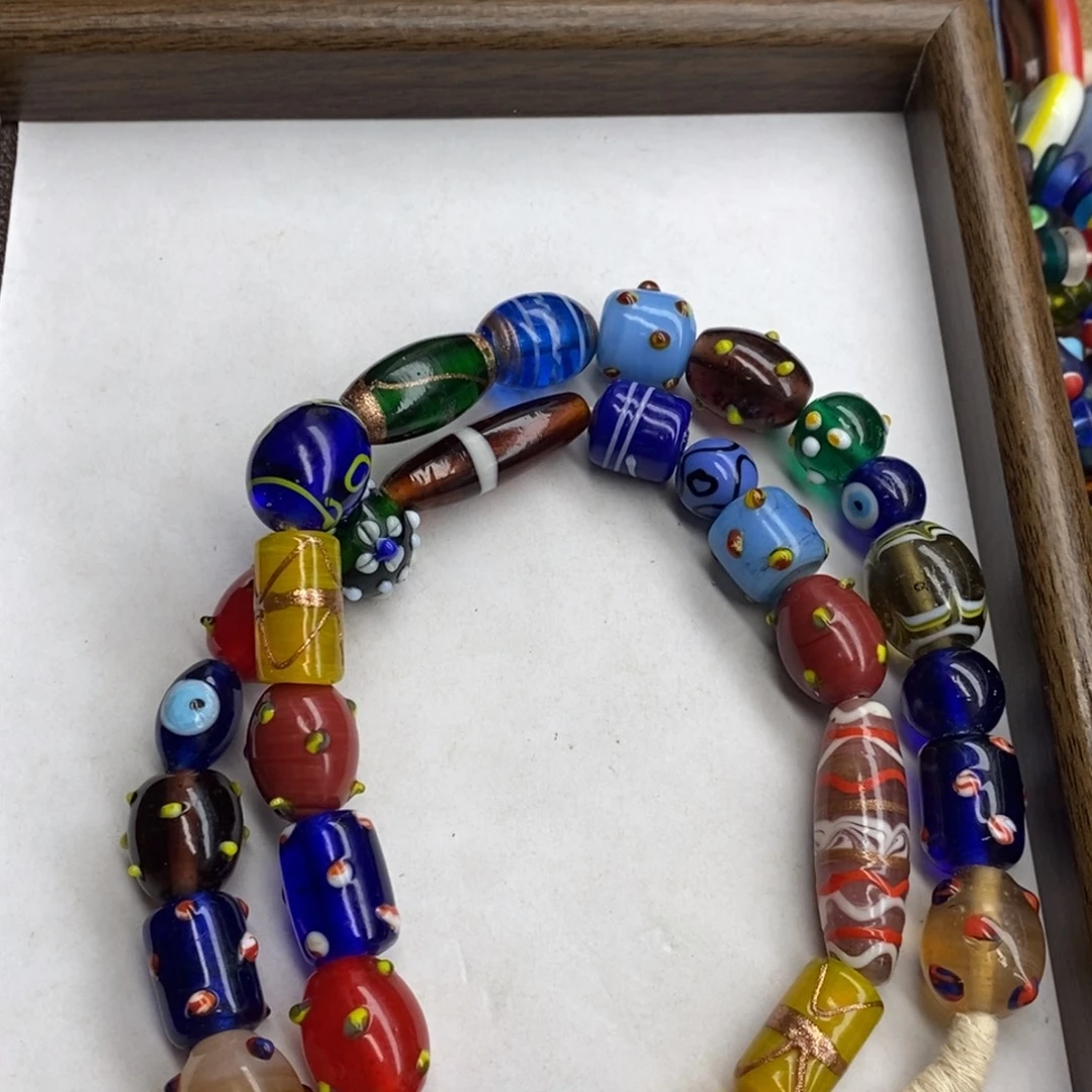 颈饰琉璃尼泊尔多宝011