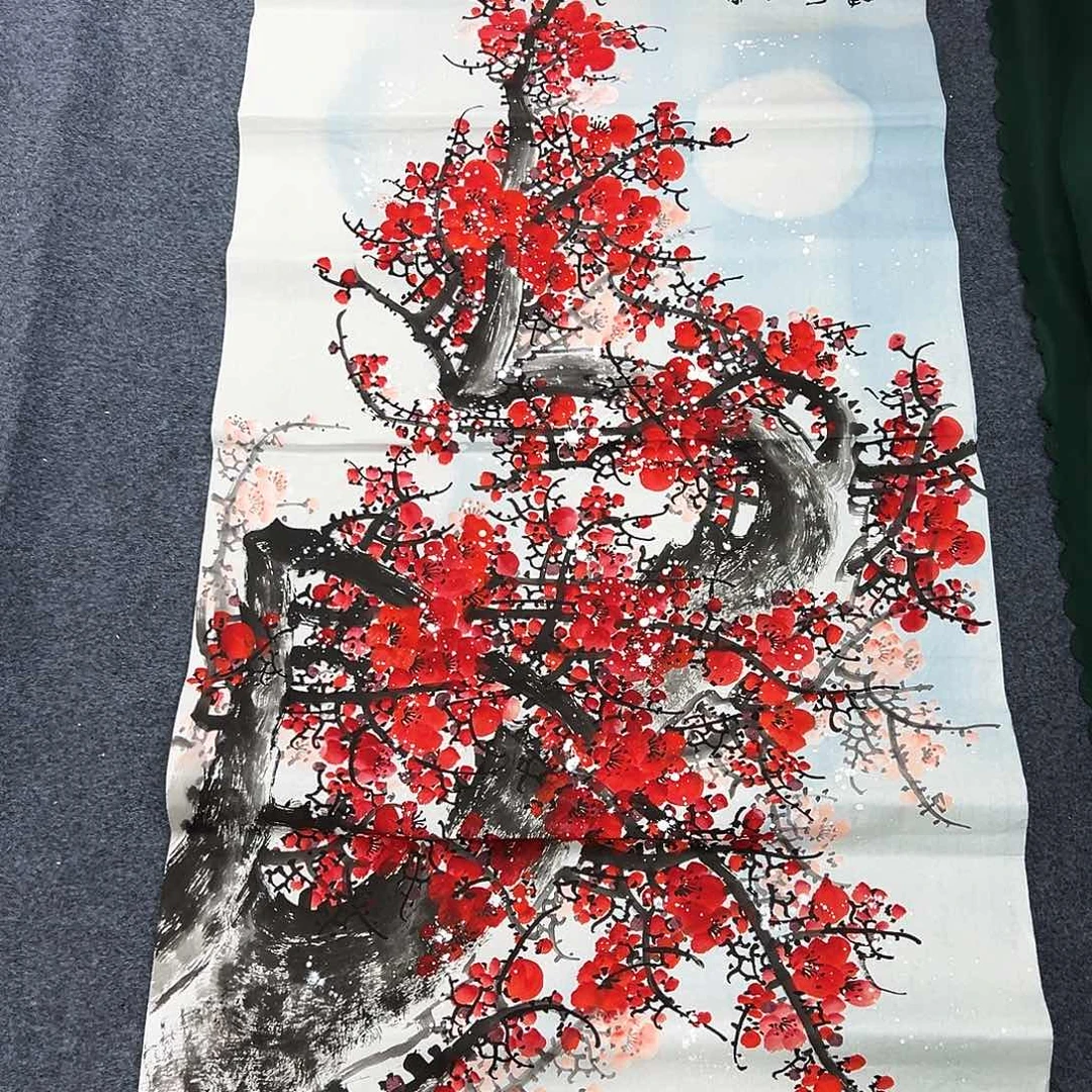 国画纯手绘国画大放漏！