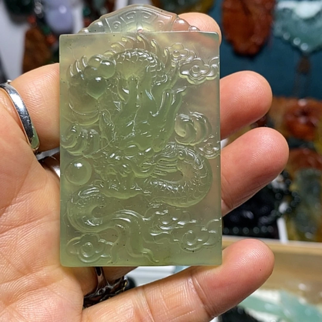 【闪购商品】翡翠未镶嵌吊坠(赠链)
