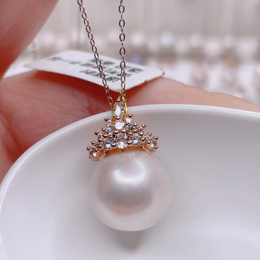 吊坠(赠链)淡水珍珠合金