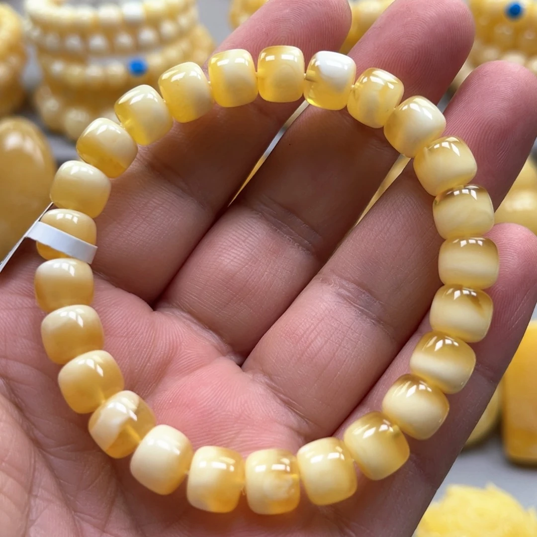 琥珀手链未镶嵌手串