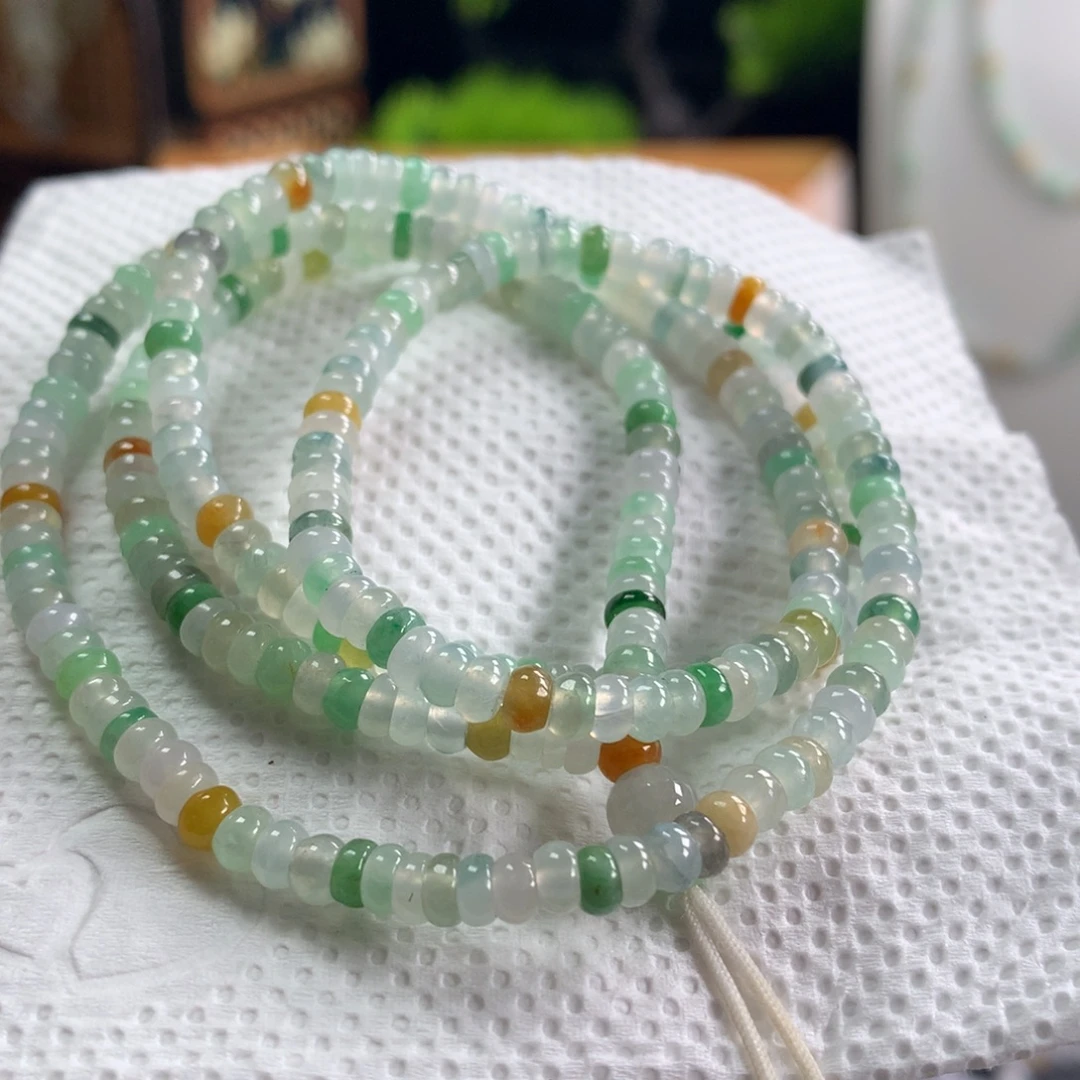 翡翠未镶嵌手链卡4