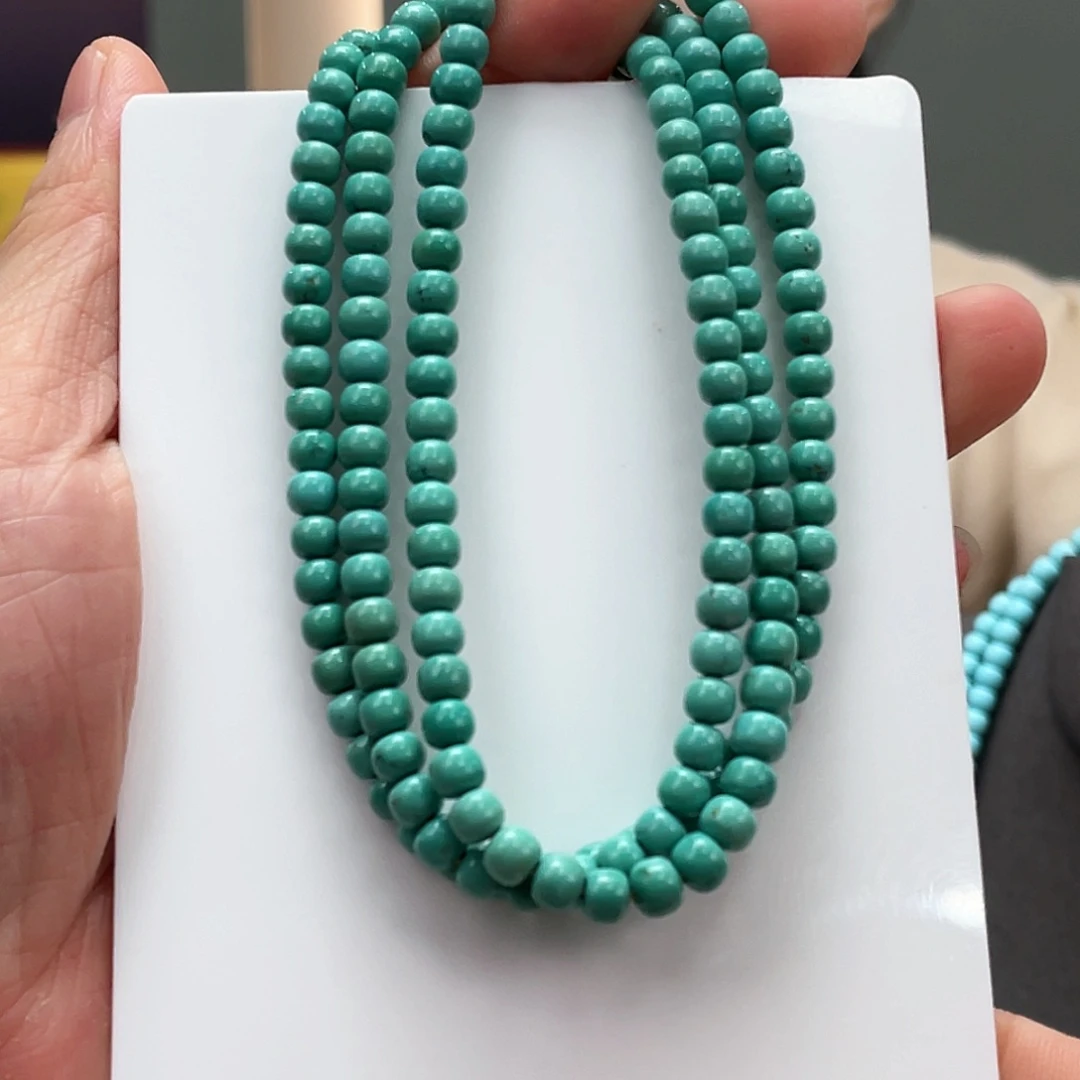 绿松石未镶嵌颈饰