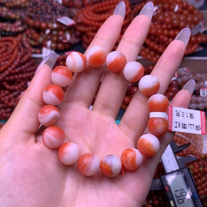 未镶嵌手链南红玛瑙18号卡12