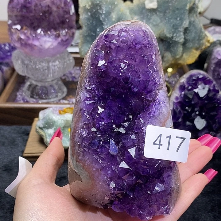未镶嵌大型摆件（非配饰）紫晶