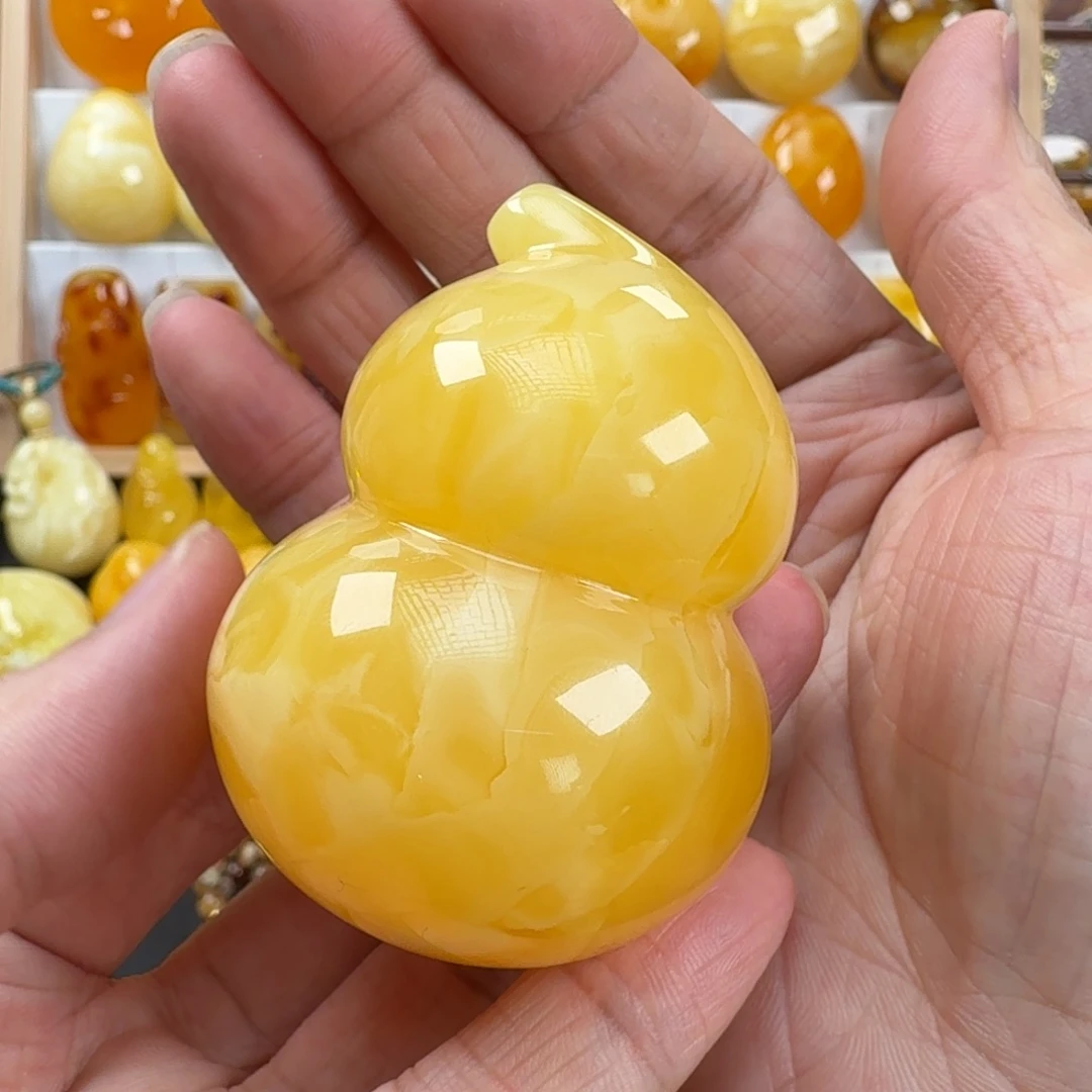蜜蜡未镶嵌颈饰蜜蜡55.18g