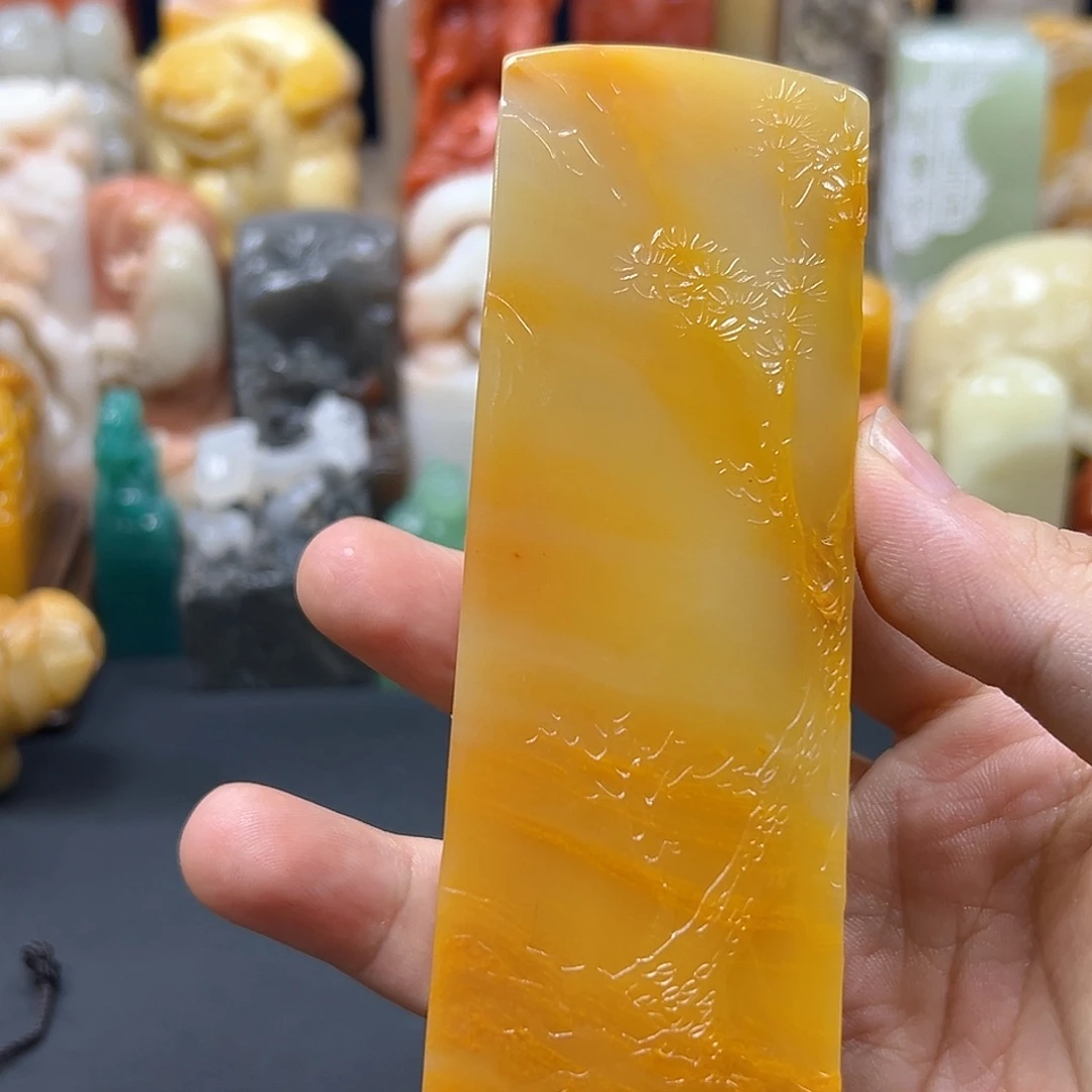 寿山石毛*楠印章雕刻工艺