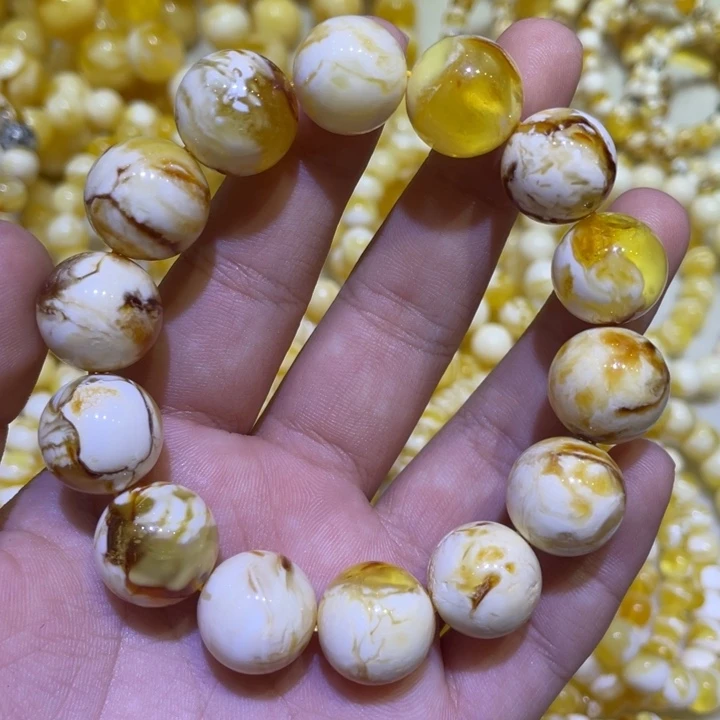 蜜蜡未镶嵌珠宝奇石15.2m