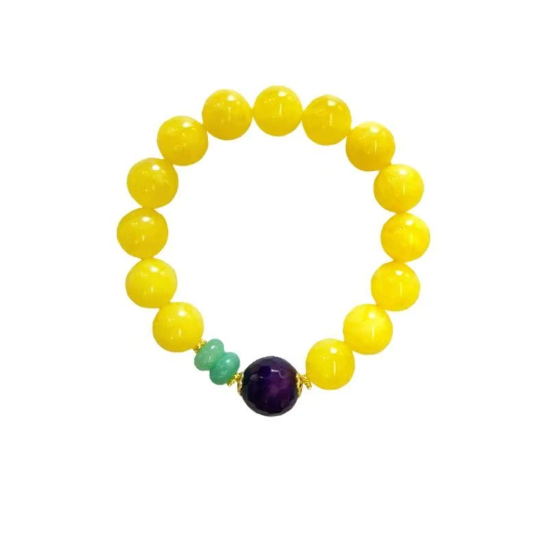 蜜蜡手串C02-108赠礼盒(多样性发其一)