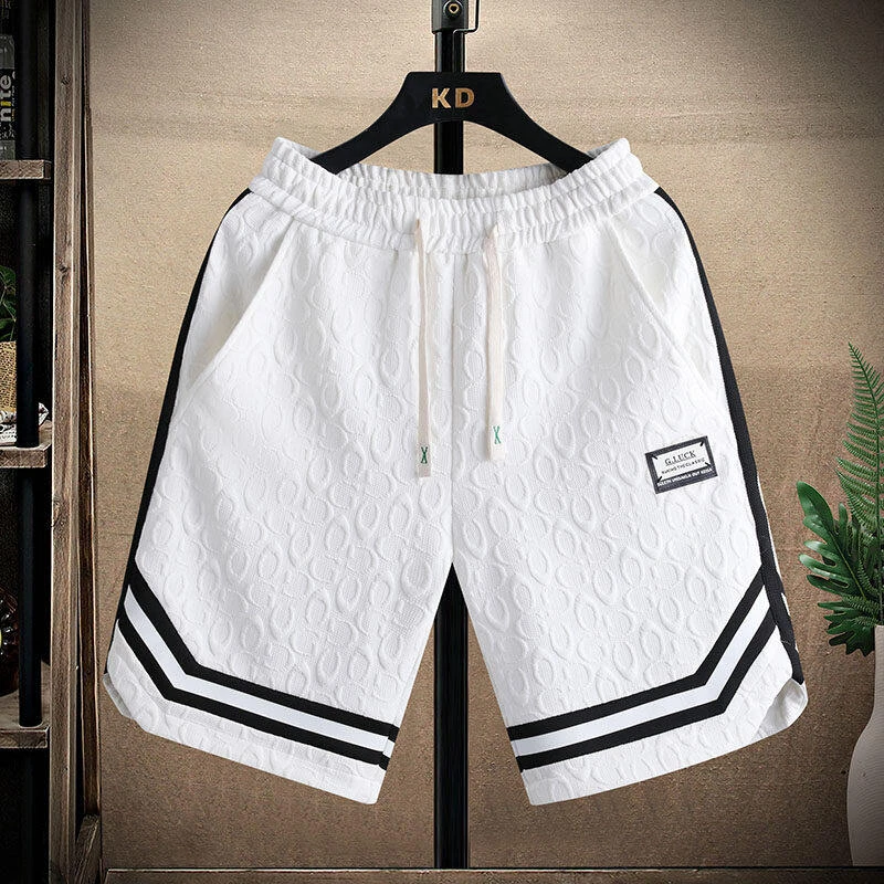夏季男士中国风短裤五分裤青年运动百搭宽松潮流韩版休闲裤K210