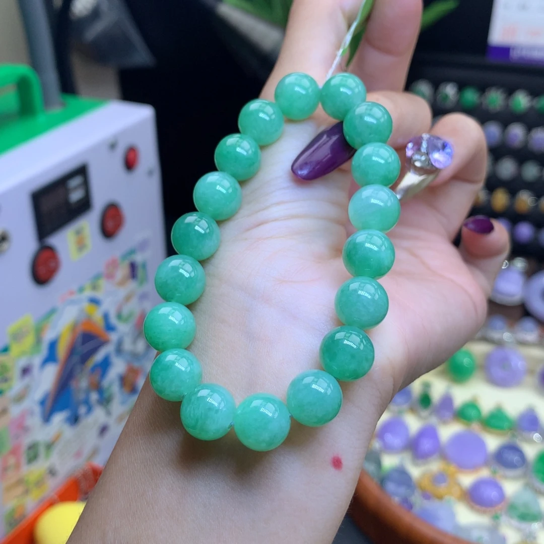 翡翠未镶嵌颈饰天然