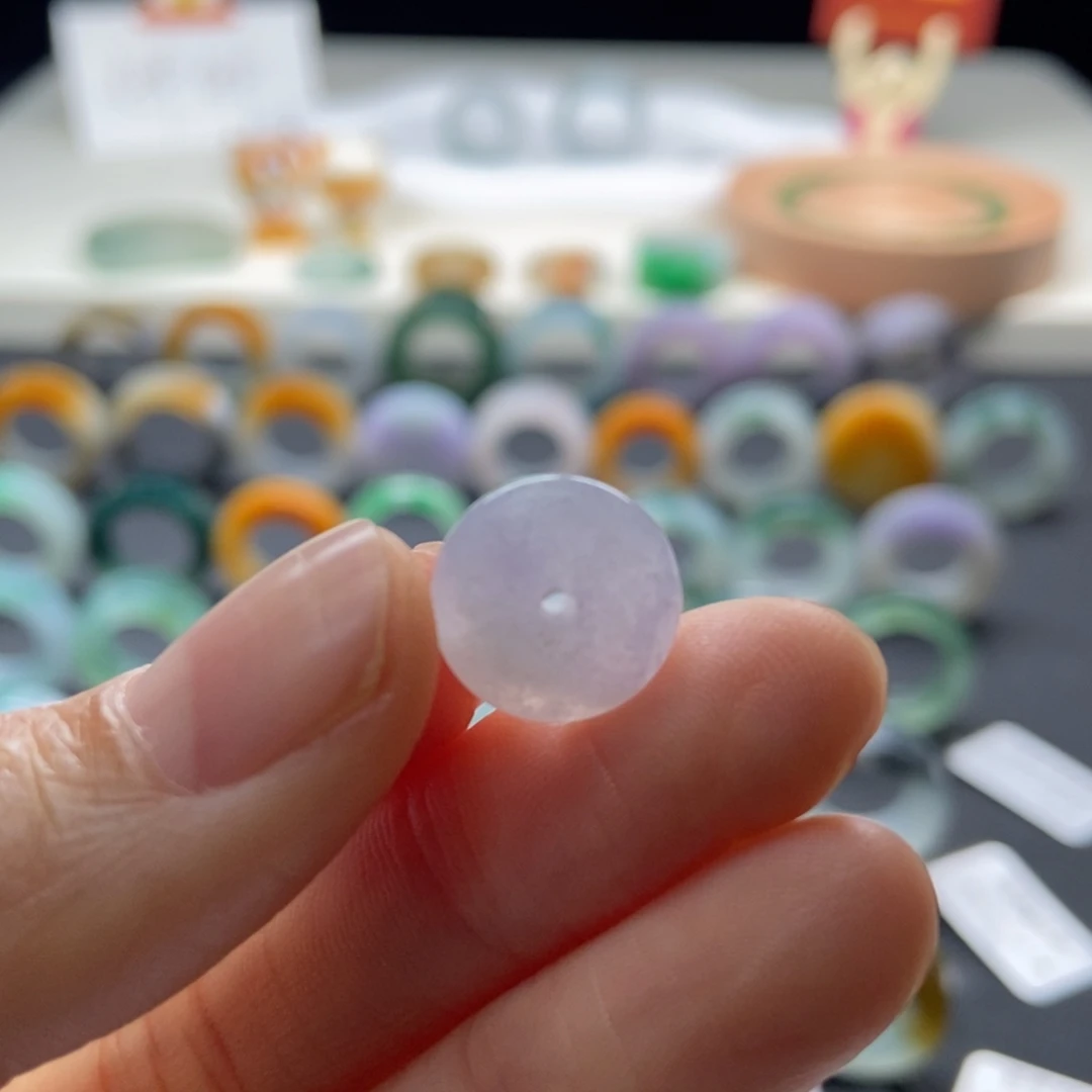 翡翠颈饰未镶嵌羽**晴成品