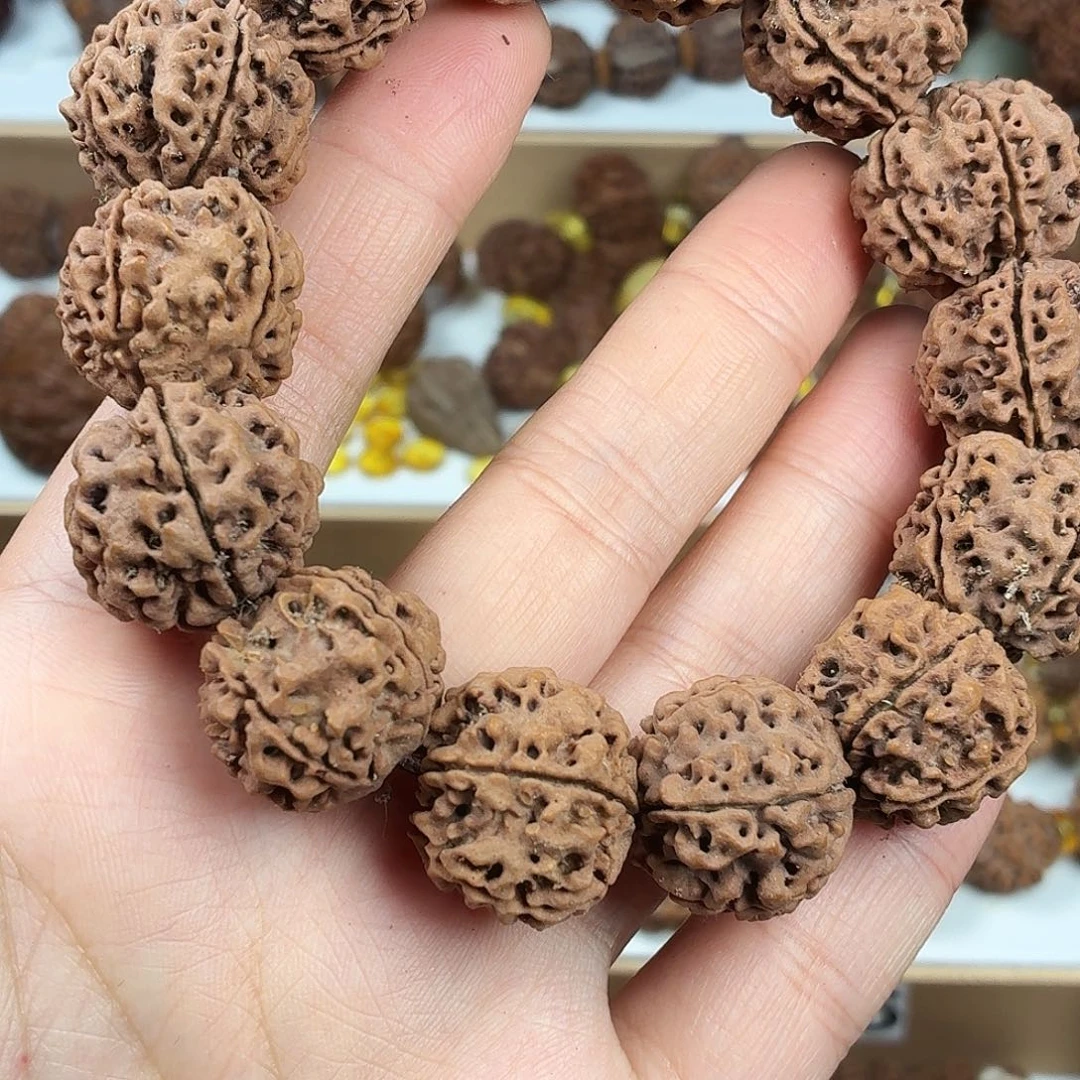如***期吊坠金刚菩提精品梅花蜂窝