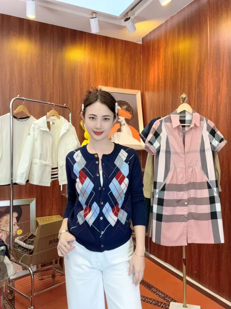 新款百搭针织衫开衫-9898