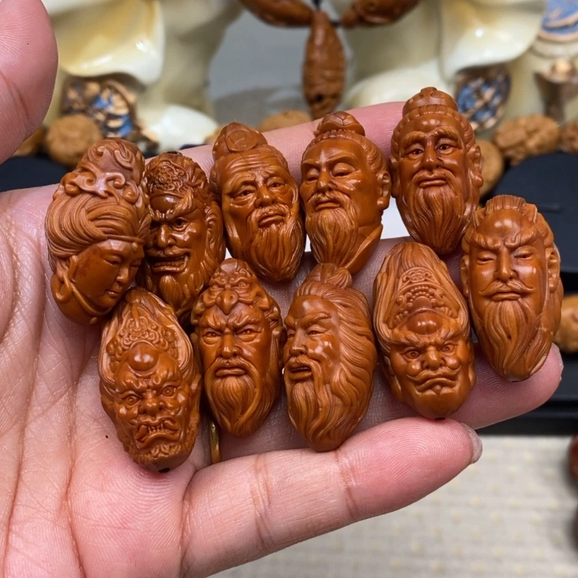 【闪购商品】橄榄核吊坠橄榄手工雕刻工艺