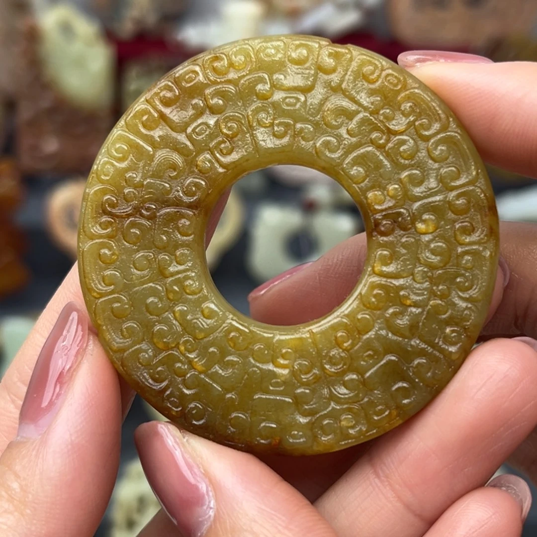 和田玉未镶嵌颈饰鉴古藏珍鉴古藏珍