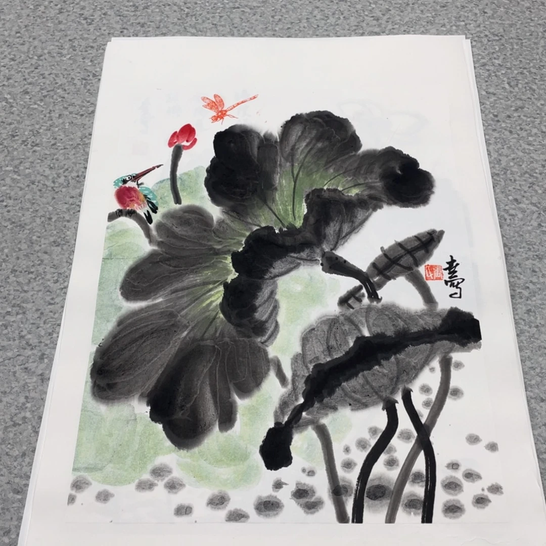 国画1.4平尺国画作品