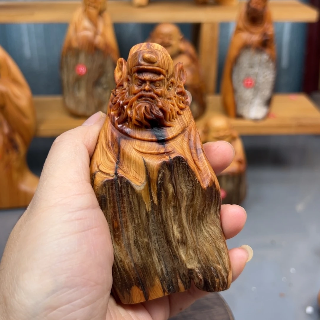 柏木崖柏木摆件手把件，9