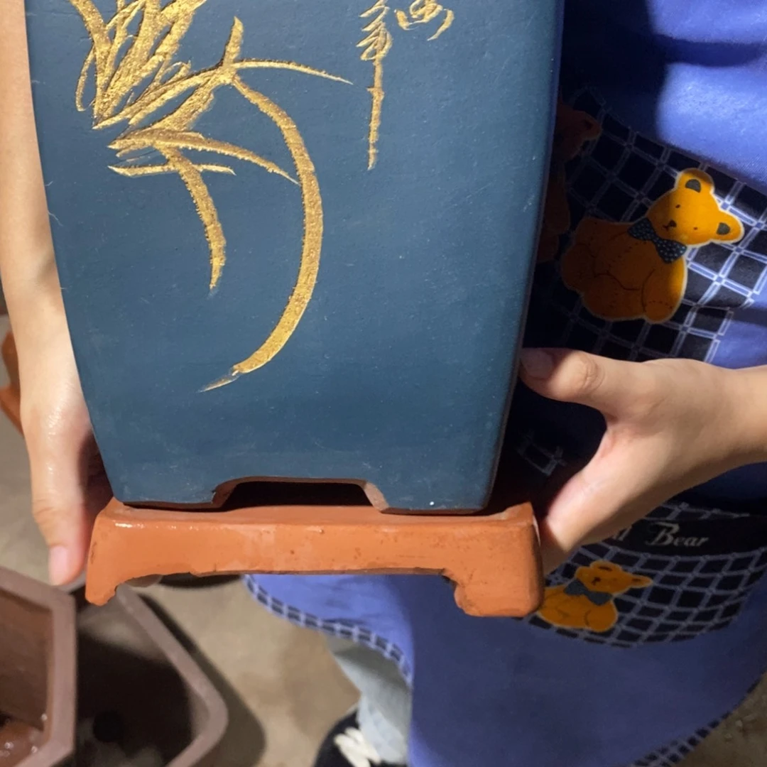紫砂花盆口径口径17027