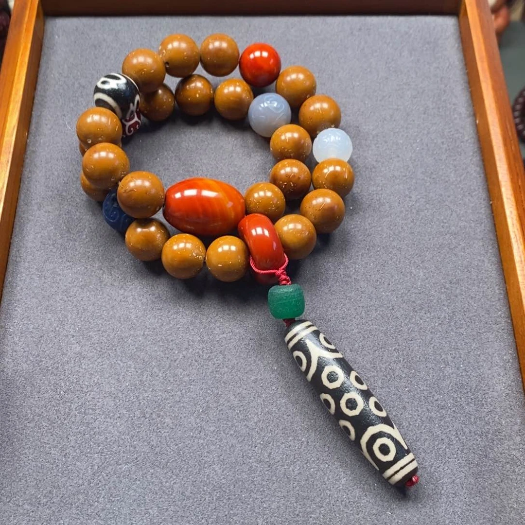 菩提把件未镶嵌紫金鼠