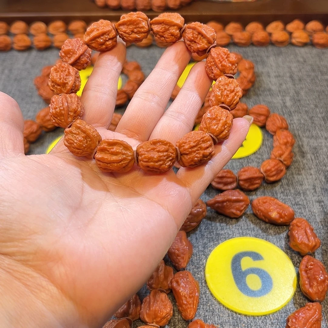 文玩核桃手串小金蟾