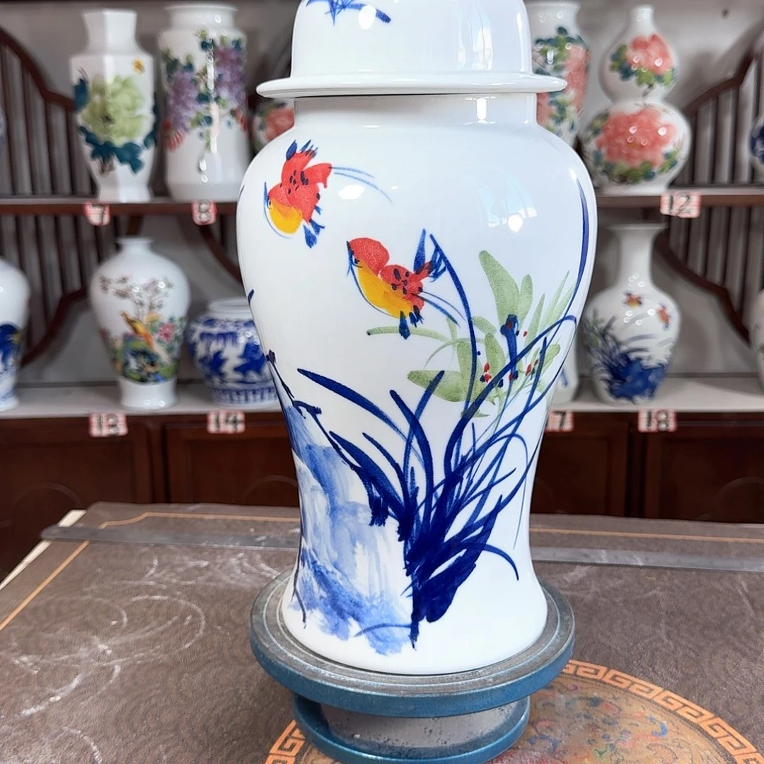 摆件景德镇陶瓷将玉