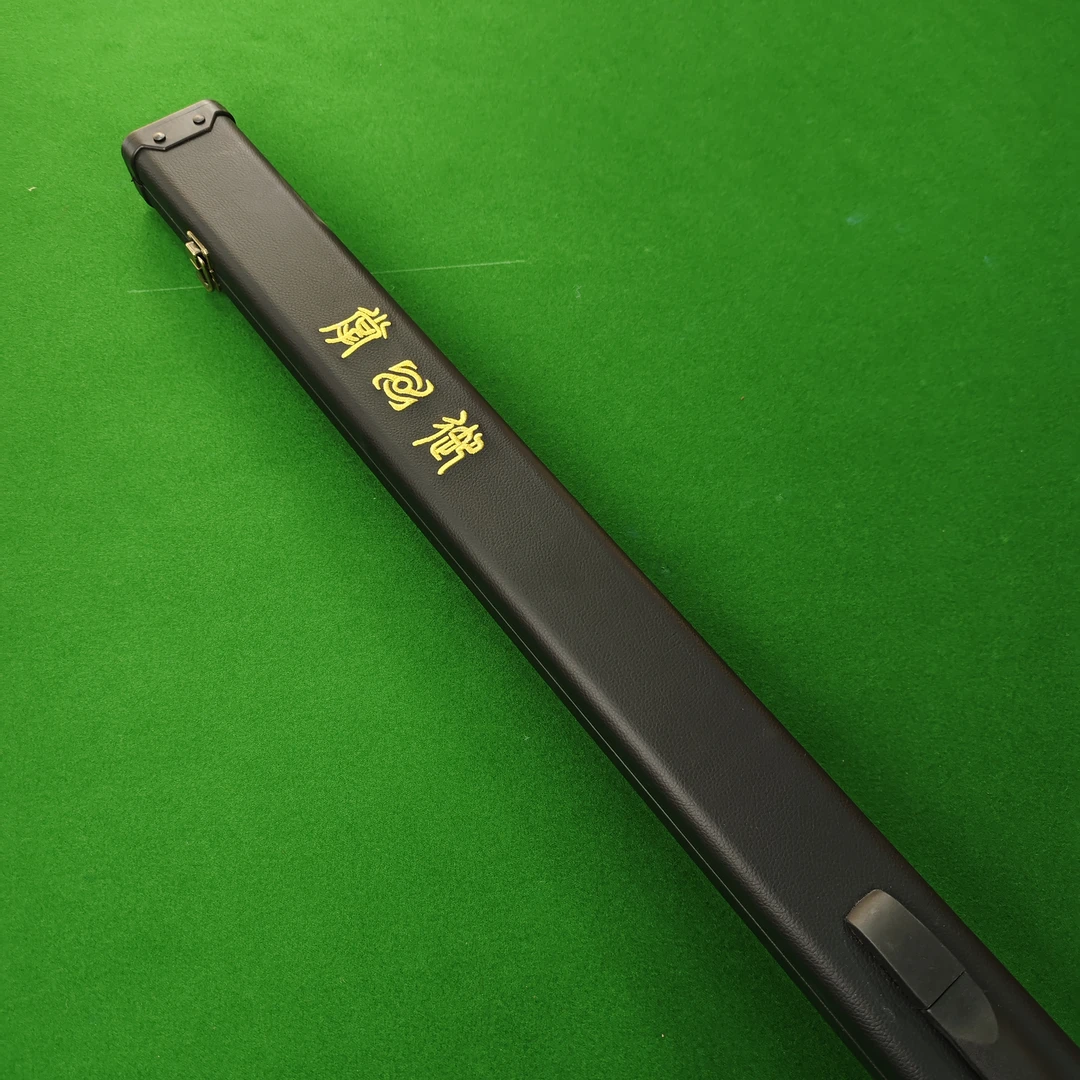 掌御皮革刺绣款双槽杆盒台球